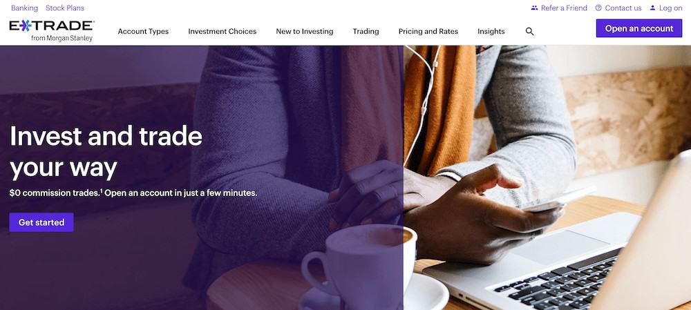 Best Robo-Advisors for Investing Automatically 12 etrade signup invest