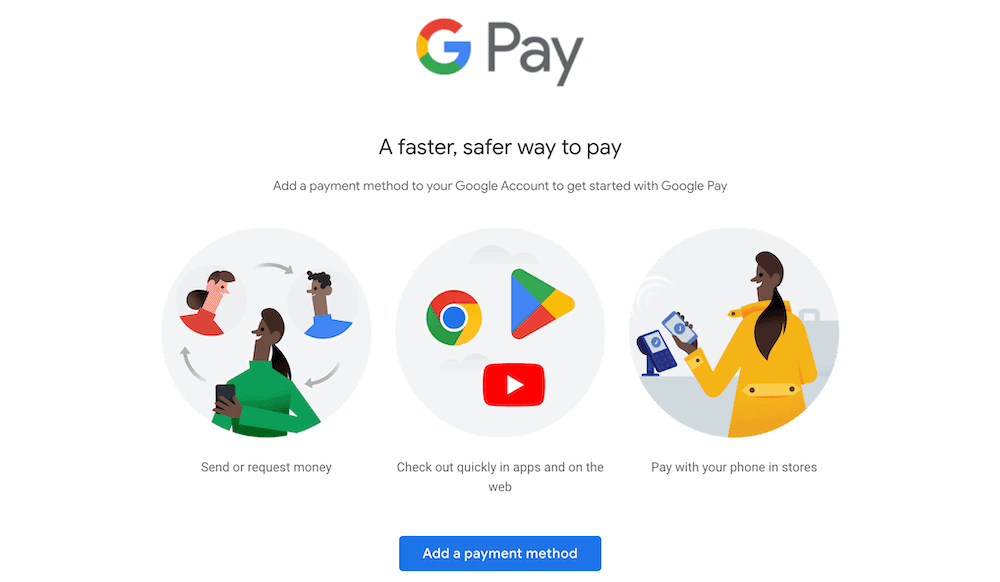 5 Best PayPal Alternatives for Teens Under 18 Years Old 12 Google Pay signup