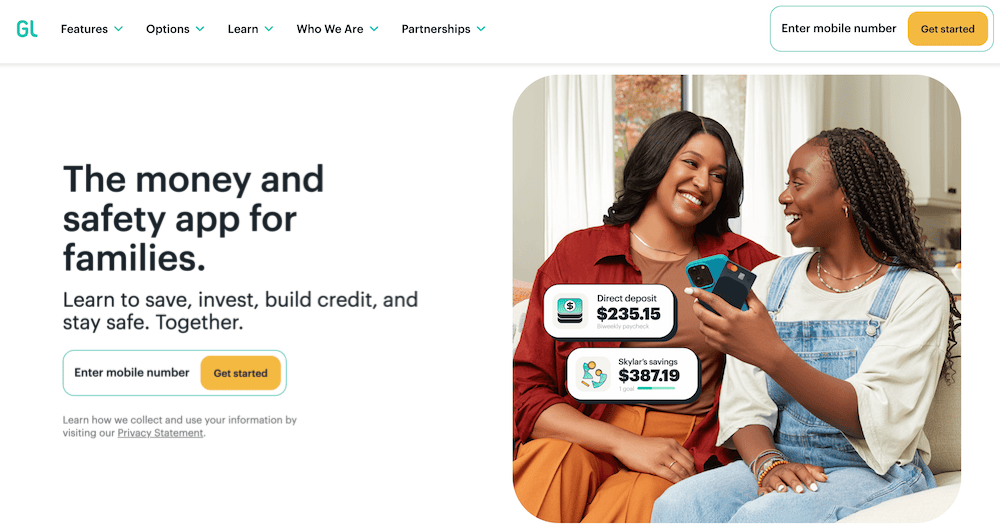 5 Best PayPal Alternatives for Teens Under 18 Years Old 14 greenlight sign up new