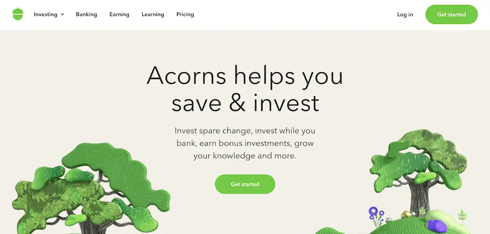 An Automated Savings Plan: 8 Tips to Automate Your Savings 3 acorns signup