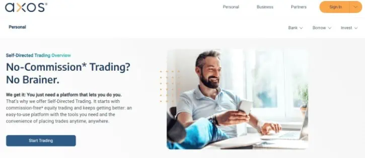 axos self-directed trading sign up