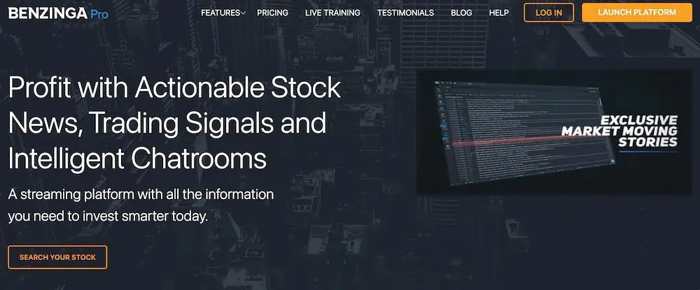 12 Best Stock Chat Rooms, Message Boards + Forums 13 Benzinga Pro signup large