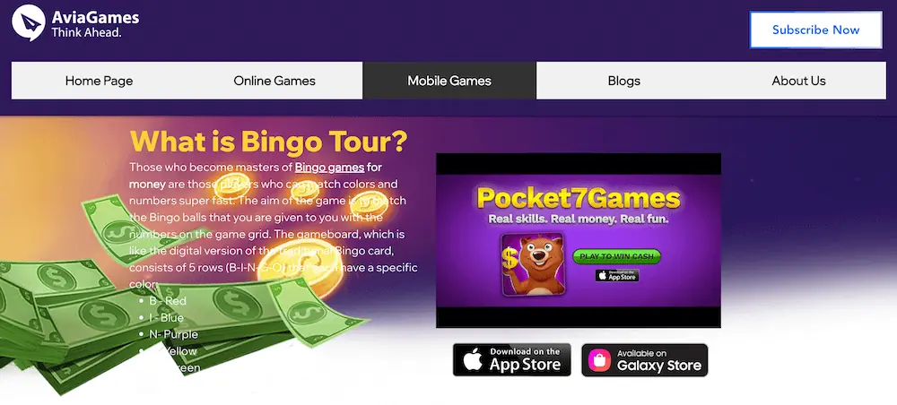 50 Best Money-Making Apps That Pay You Real Money 48 Bingo Tour signup