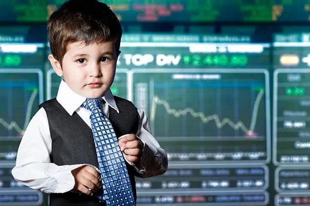 How to Retire Without Investing in the Stock Market 2 child stocks investing