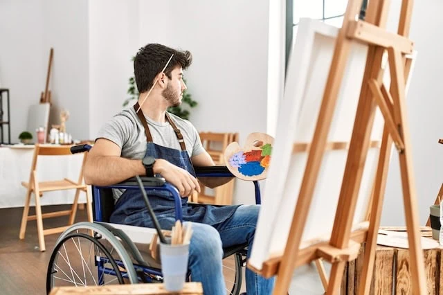 Medicare FAQs: Your Questions Answered 11 disability social security painter wheelchair palette