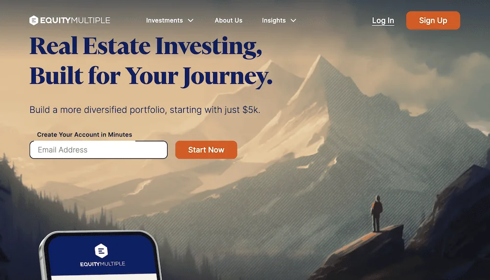 How to Make $100 a Day 11 equitymultiple signup new