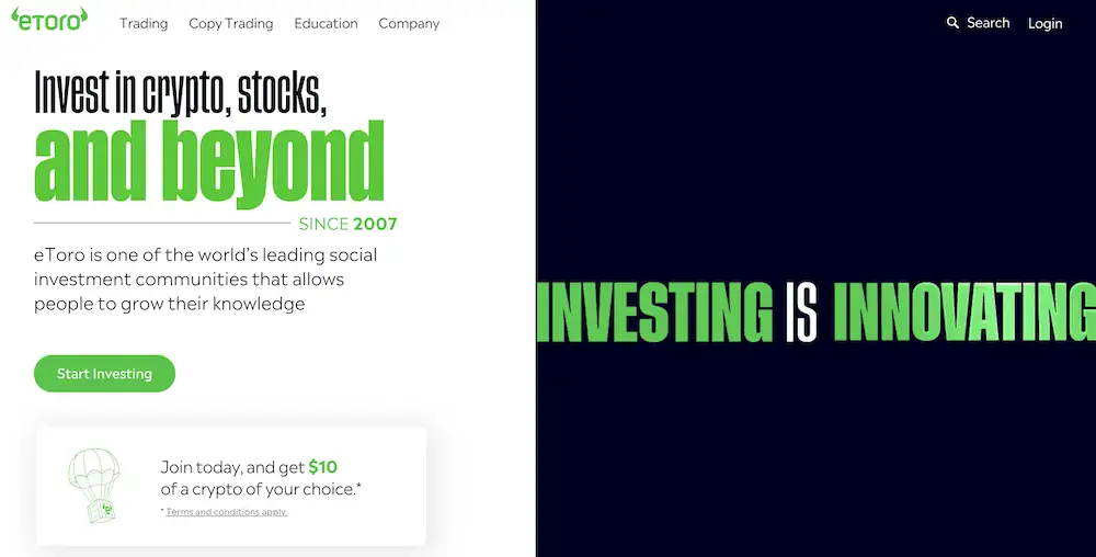 Free $10 Instantly: Make $10 Fast With Bonuses + Cash Back 13 etoro signup
