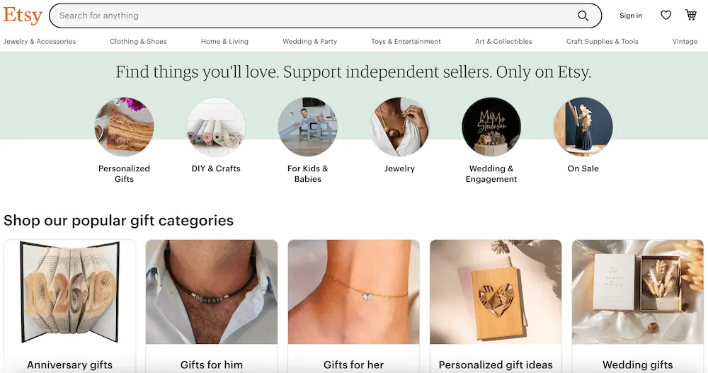 50 Best Money-Making Apps That Pay You Real Money 112 Etsy signup