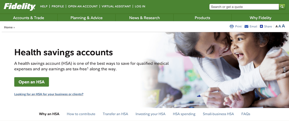 What Is an HSA? The Ultimate Tax Shelter to Save Money 3 fidelity hsa signup new