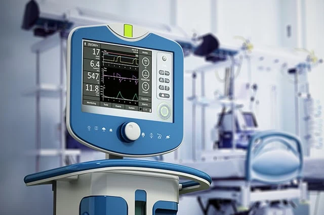 Don't Overpay for Medicare: How to Avoid the Late Enrollment Penalty 6 Medical ventilator device in hospital room.