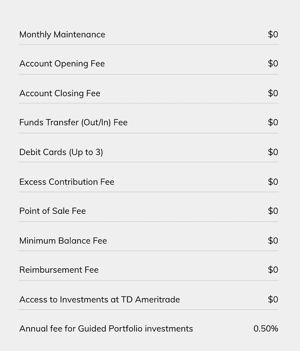 lively account service fees