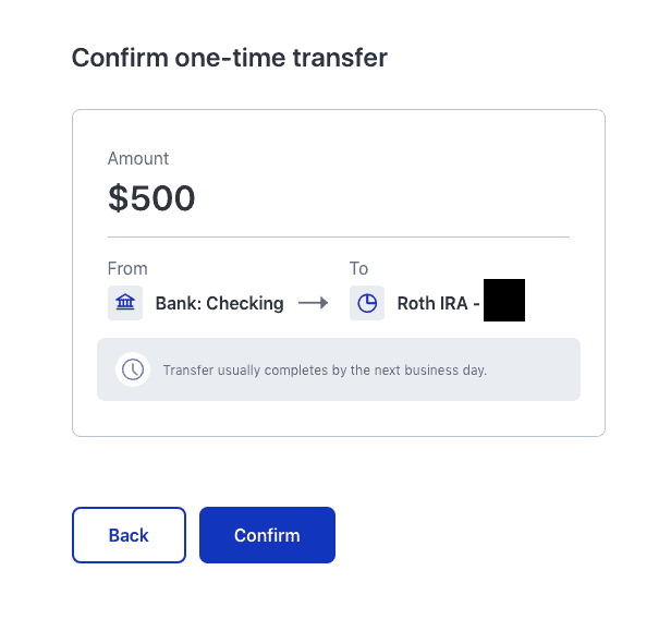 M1 Finance Roth IRA Review: Is it Good and Safe? 18 m1 finance confirm transfer into roth ira