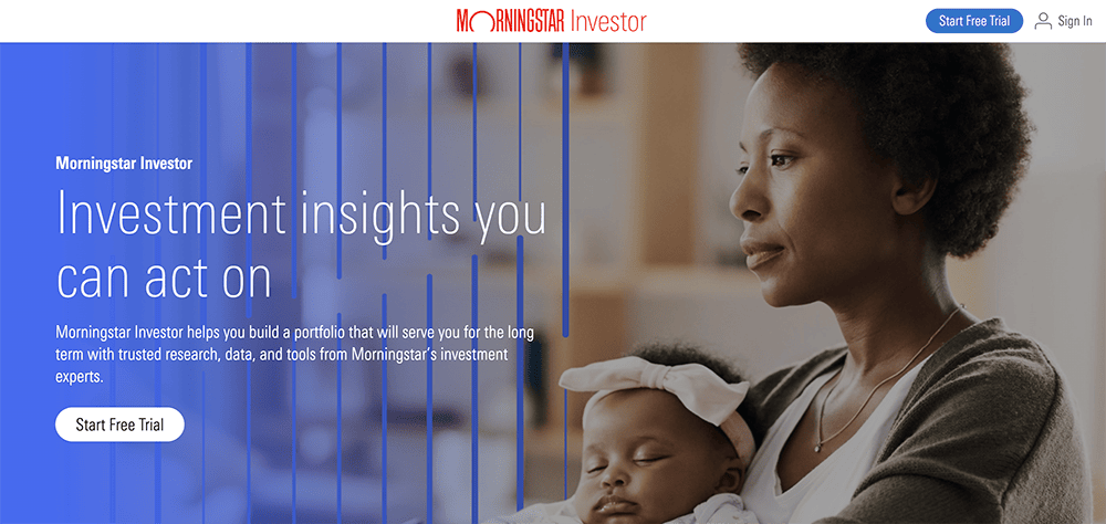 Morningstar Investor signup