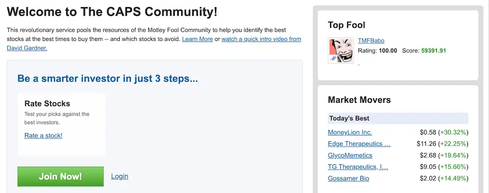12 Best Stock Chat Rooms, Message Boards + Forums 25 Motley Fool CAPS community
