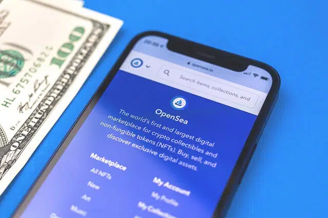 opensea non-fungible tokens nfts smartphone app