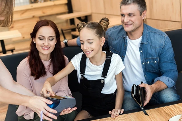 What's the Minimum Age for an Authorized User on a Credit Card? 6 parents teen debit credit card payment