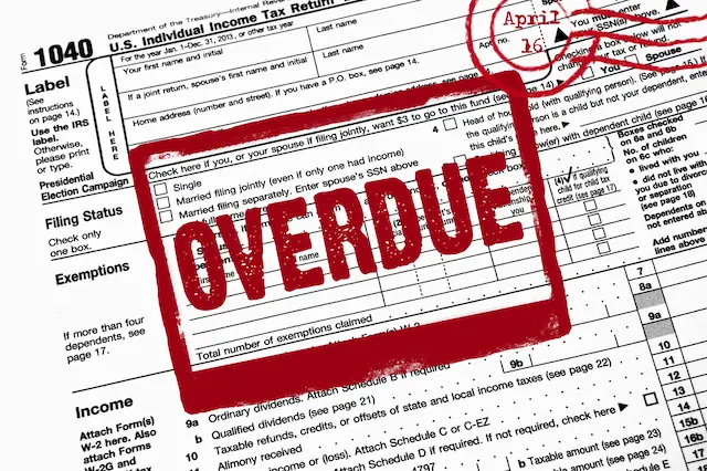Tax Day 2025: When Is the Last Day to File Taxes? 12 penalty failure overdue tax