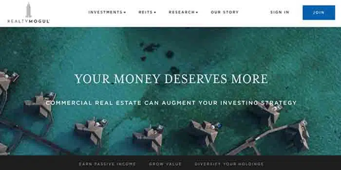 8 Best Real Estate Crowdfunding Sites + Platforms 24 RealtyMogul signup page.