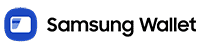 Samsung Wallet logo transparent text thin