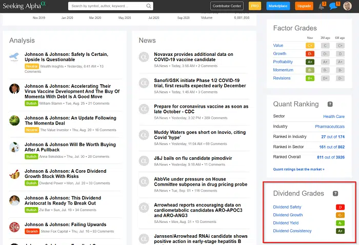 Seeking Alpha Review: Are the Premium & Pro Plans Worth It? 10 seeking alpha dividend grades